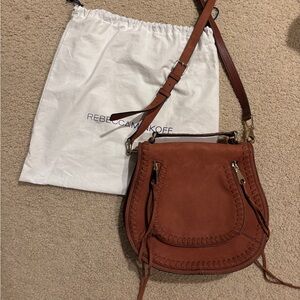 Rebecca Minkoff Tan Crossbody Saddle Bag